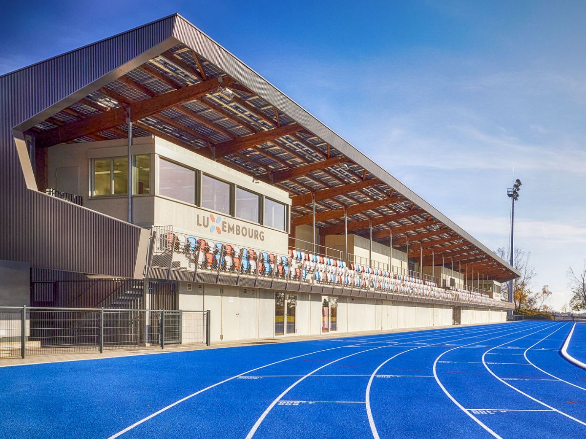 Extension du stade national d’athlétisme à Fetschenhaff-Cents