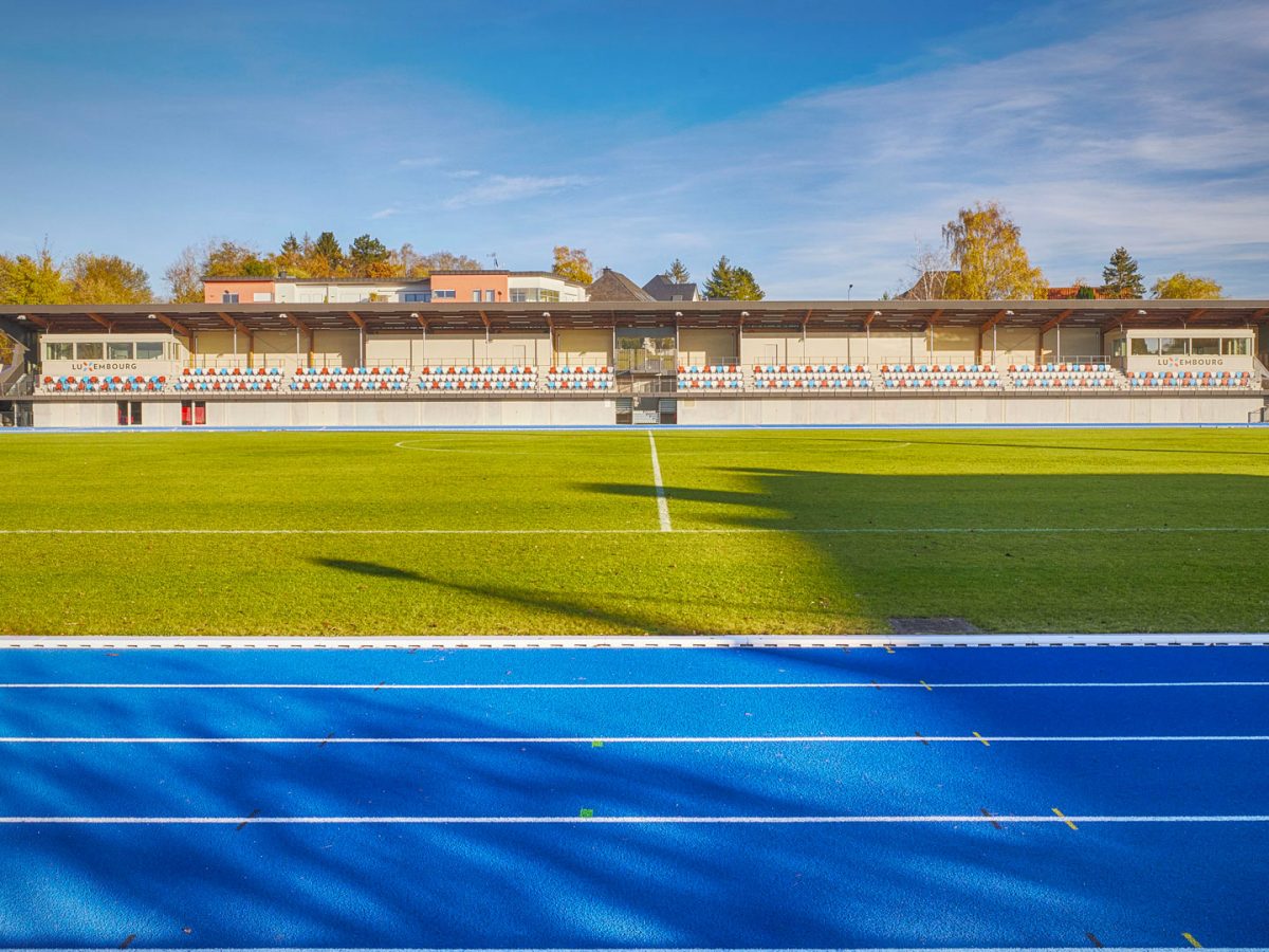 Extension du stade national d’athlétisme à Fetschenhaff-Cents